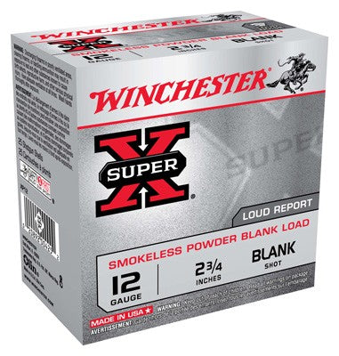 SMOKELESS 25RD 10BX/CSWINCHESTER BLANKS 12GA 2.75"