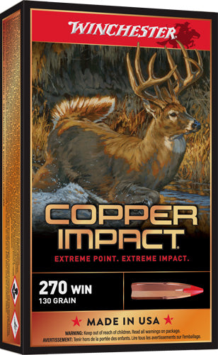 WSM 130GR XP 20RD 10BX/CSWINCHESTER COPPER IMPACT 270