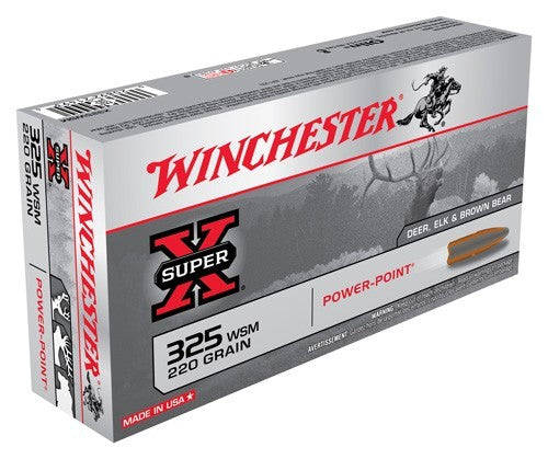 220GR POWER POINT 20RD 10BX/CSWINCHESTER SUPER-X 325 WSM