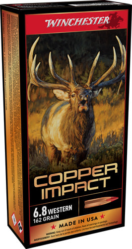 WESTERN 162GR 20RD 10BX/CSWINCHESTER COPPER IMPACT 6.8