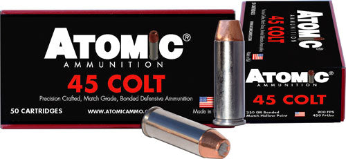 10BX/CS ATOMIC 45 LC 250GR MATCH HP  (50 Round Box)