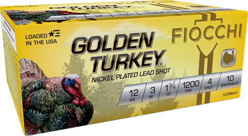 3" 1-3/4OZ #4 10RD 10BX/CSFIOCCHI GOLDEN TURKEY 12GA