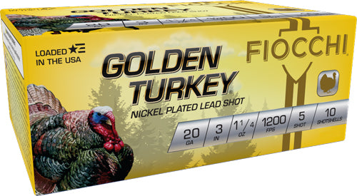 1-1/4OZ #5 10RD 10BX/CSFIOCCHI GOLDEN TURKEY 20GA 3"