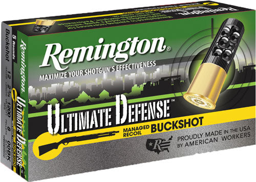 12GA 2.75" 00 BUCK 5RD 20BX/CSREMINGTON ULTIMATE DEFENSE RR