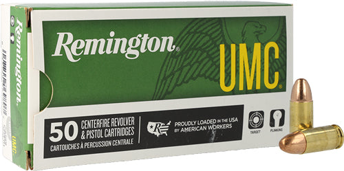 FMJ 50RD 10BX/CSREMINGTON UMC 9MM LUGER 147GR