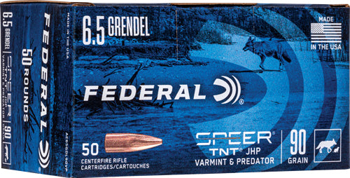 JHP 50RD 10BX/CSFEDERAL AE 6.5 GRENDEL 90GR