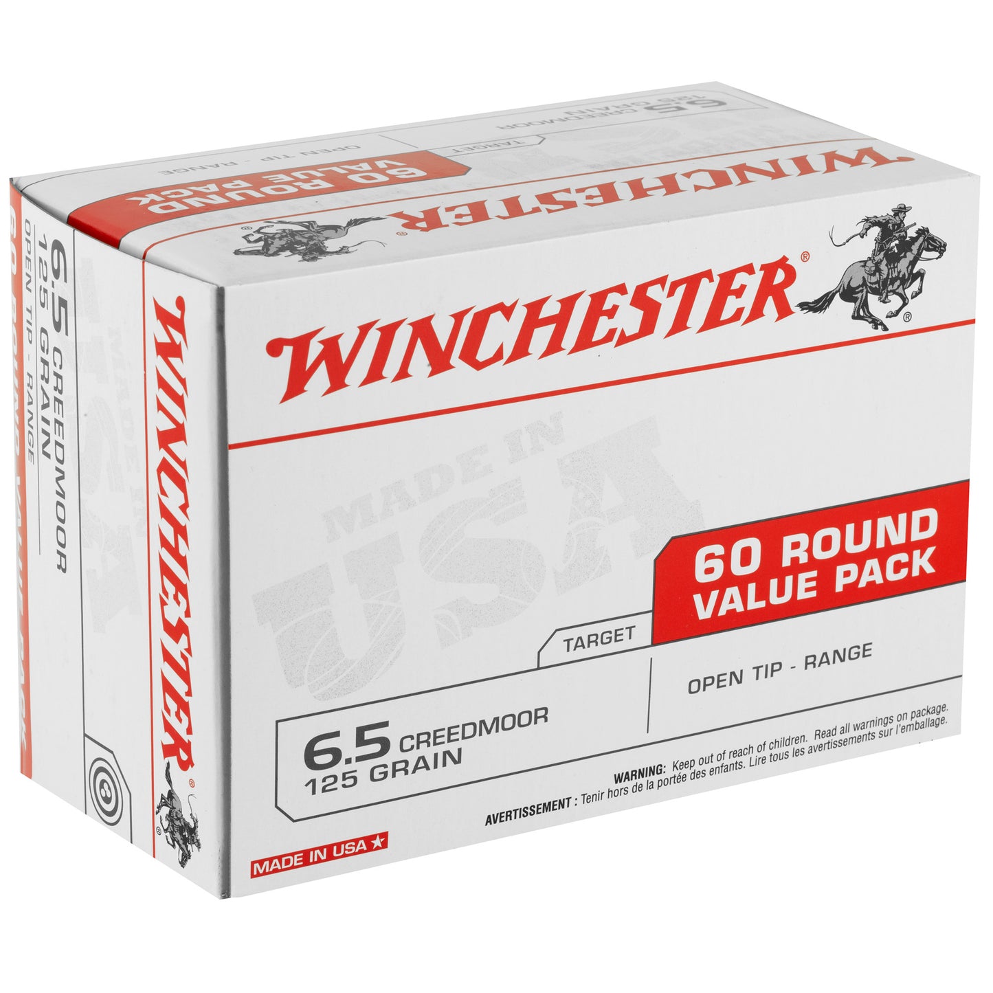 Win Usa 6.5creed 125gr Ot 60/240