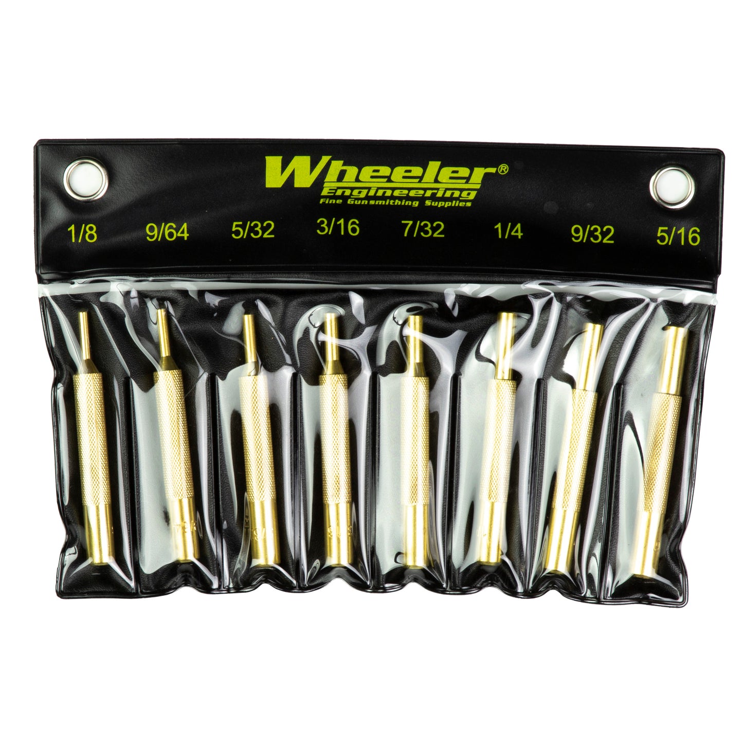 Wheeler Brass Punch Set 8 Piece