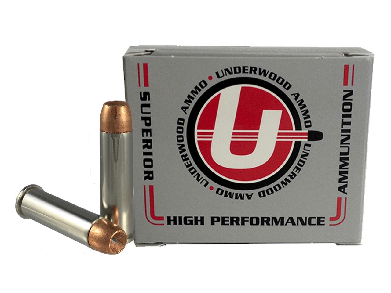 Underwood Ammo .357 Magnum Handgun Ammo - 125 Grain | Bonded Jacketed Hollow Point