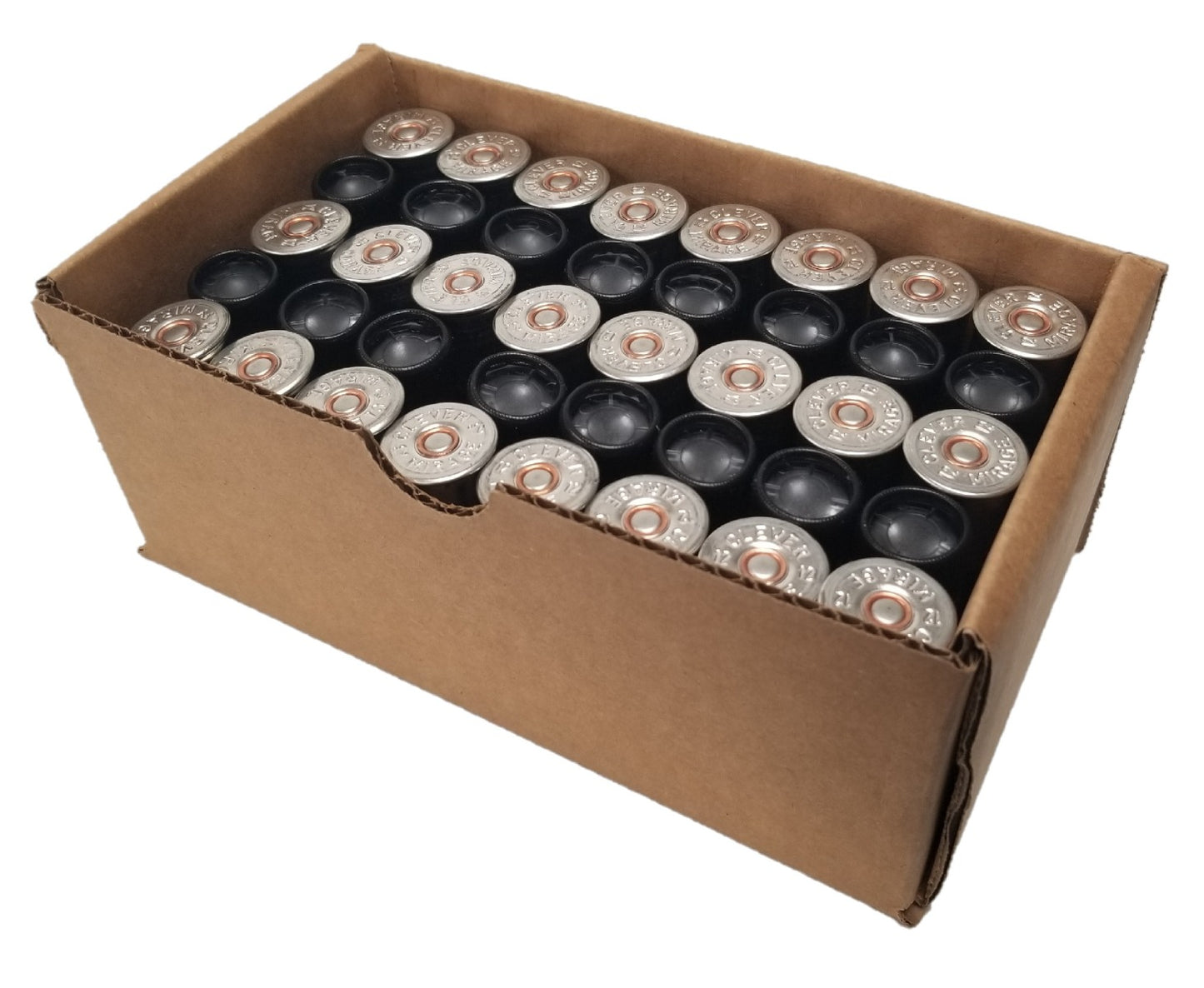 Black Aces Tactical 12ga Buckshot 2.75 inch Shotgun Shells - 9 pellets | 00 Buck | 1425 fps | Zinc coated steel casing | 40rd Box (Bulk Packaging)