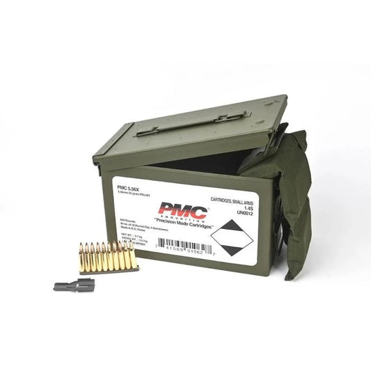 PMC Bronze Ammo Can 5.56NATO Rifle Ammo - 55 Grain | FMJ-BT |  (840 Round Can)