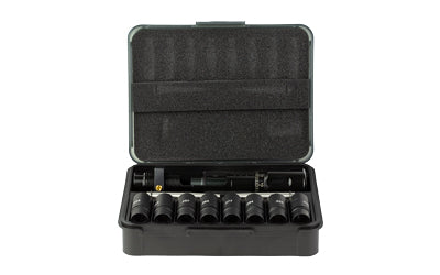 Frankford Arsenal, Universal Bullet Seating Die, .224 - .338 Calibers, Built it Micrometer, 9 Bullet Alignment Sleeves , 3 VLD Seating Stems, Storage Case, Black