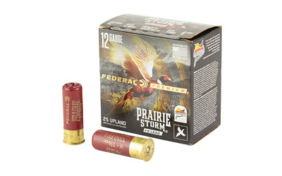 Federal, Prairie Storm, FLIGHTCONTROL FLEX WAD, 12 Gauge, 3", #6 Shot, 1 1/4 oz, CPL/Nickel-plated Lead Pellets  (25 Round Box)