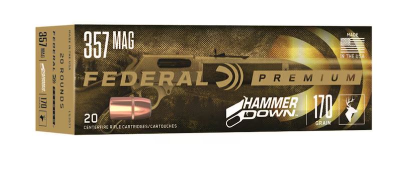 Federal Hammer Down 357mag 170Gr Soft Point (20 Round Box)