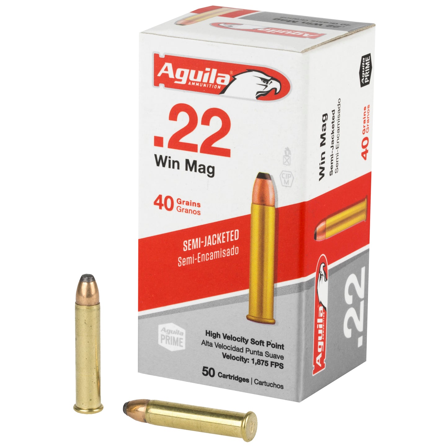 Aguila 22wmr 40gr Sp 50/1000