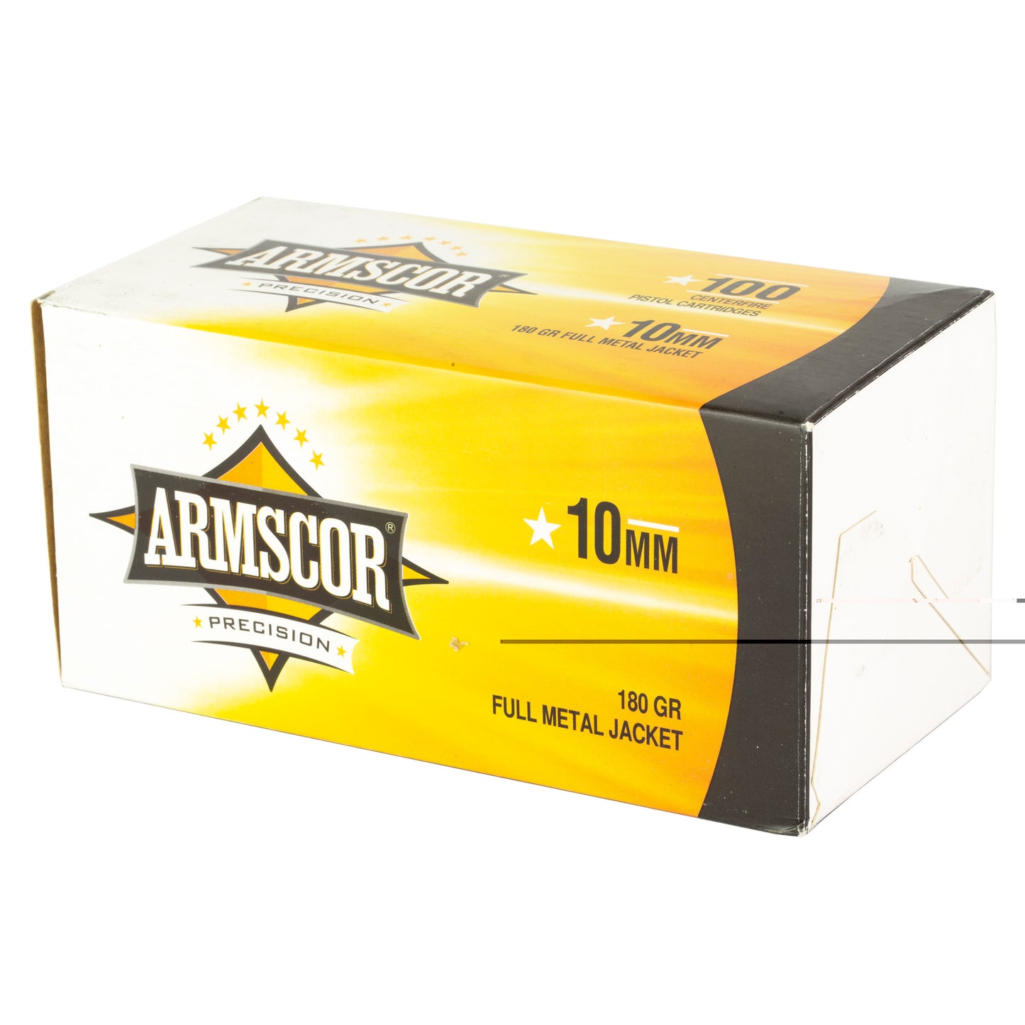 Armscor 10mm 180 Grain | FMJ | (100 Round Box)