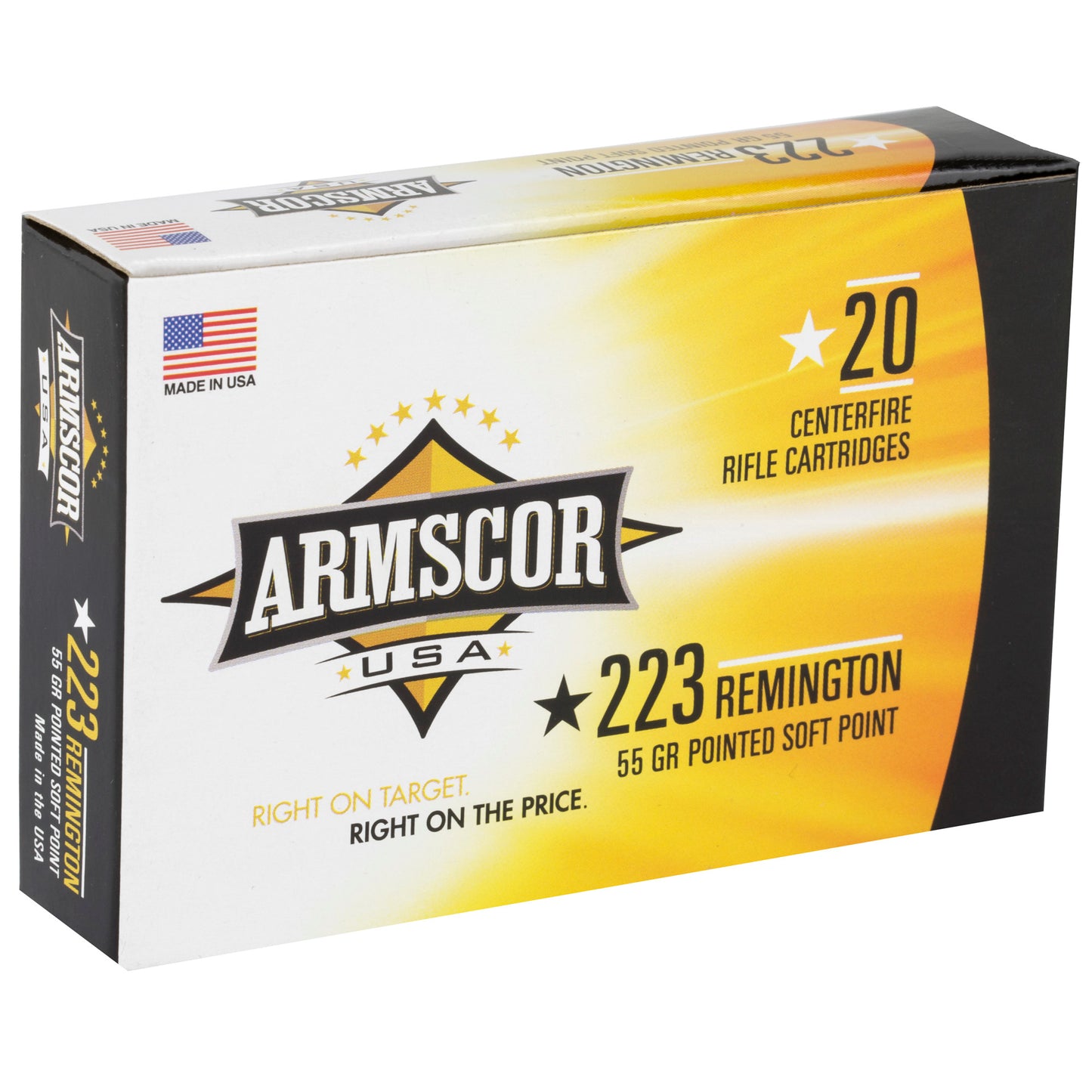 Armscor, .223 Rem, 55 Grain | PSP |  (20 Round Box)