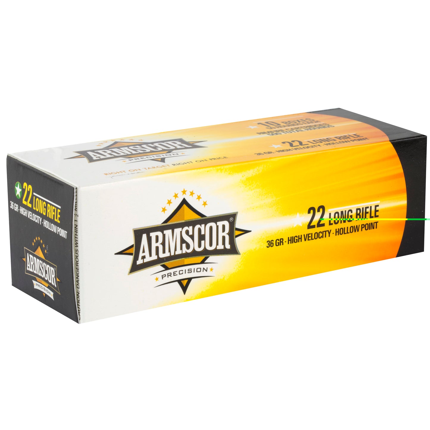 Armscor 22 Long Rifle High Velocity Hollow Point 36Gr (50 Round box)