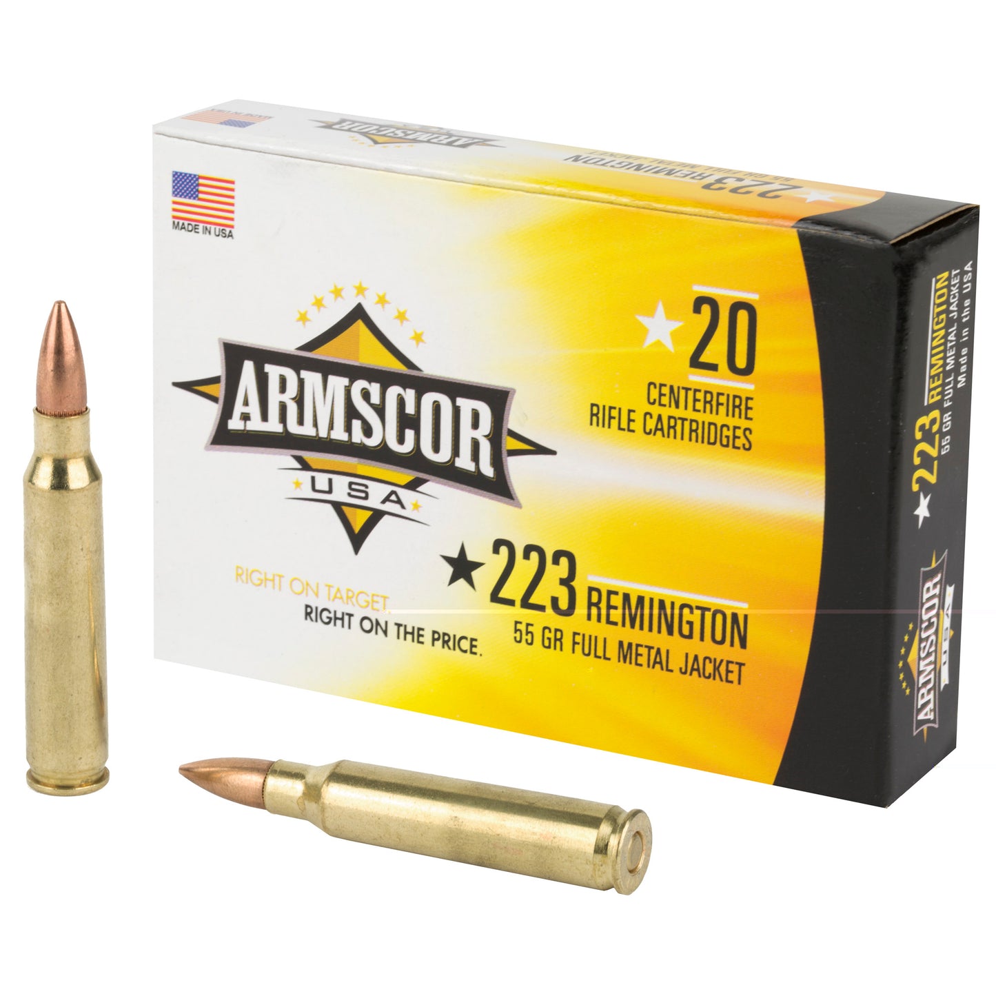 Armscor, .223 Rem, 55 Grain | FMJ |  (20 Round Box)