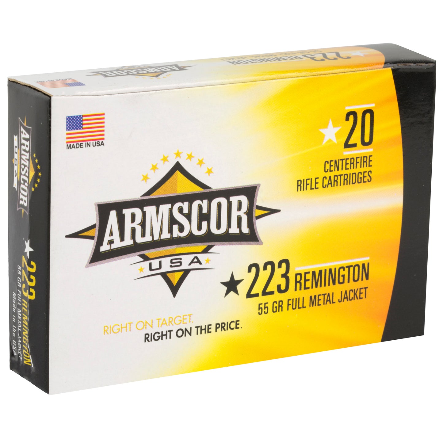 Armscor, .223 Rem, 55 Grain | FMJ |  (20 Round Box)