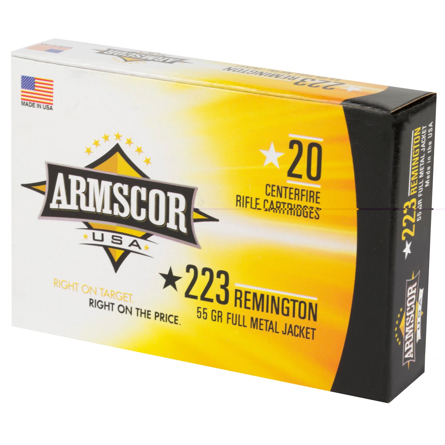 Armscor, .223 Rem, 55 Grain | FMJ |  (20 Round Box)