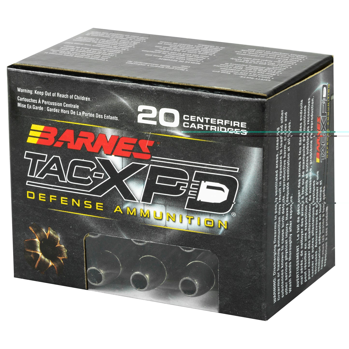 Barnes, TAC-XPD, 357 Mag, 125 Grain  (20 Round Box)