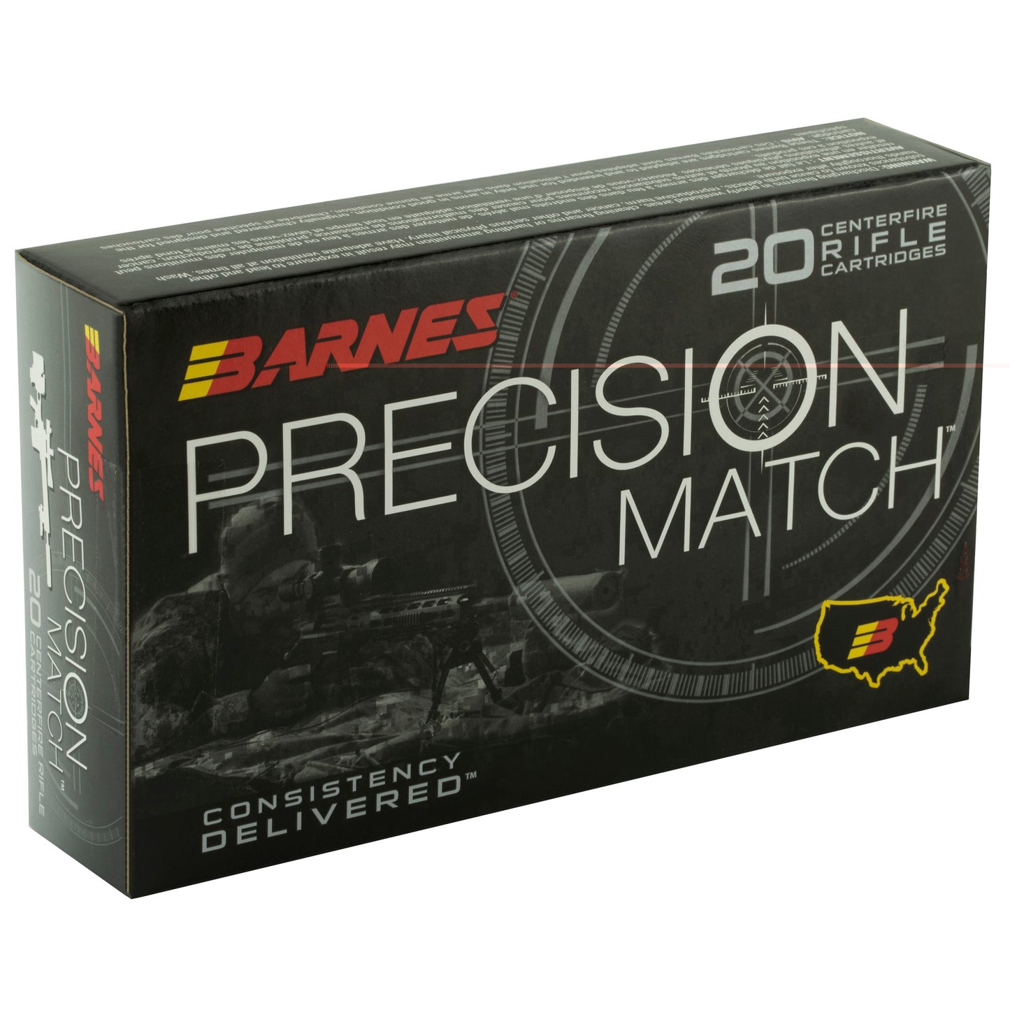 Barnes Precision Match 300 Winchester 220Gr (20 Round Box)