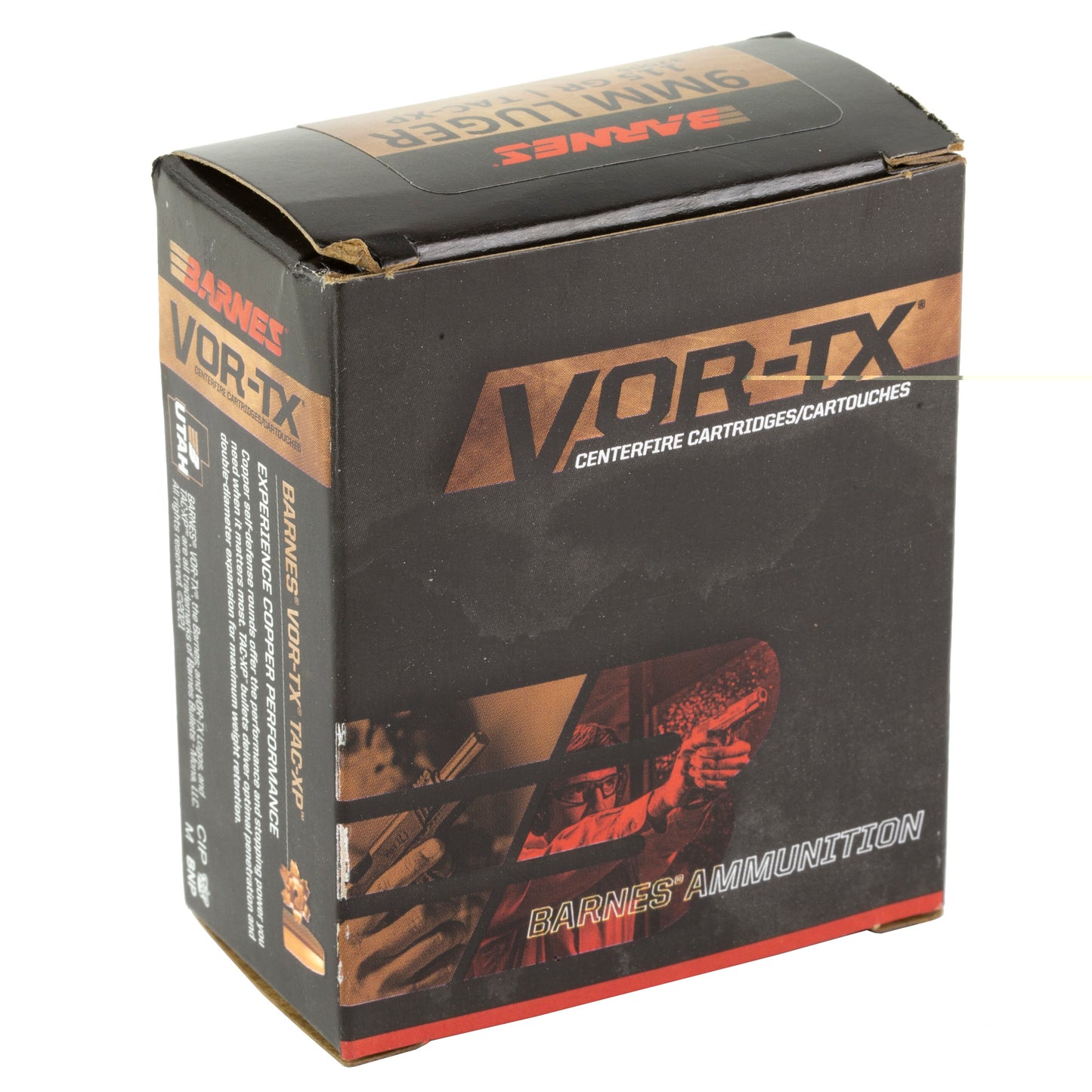 Barnes, VOR-TX, 9MM, 115 Grain, XPB | HP |  (20 Round Box)