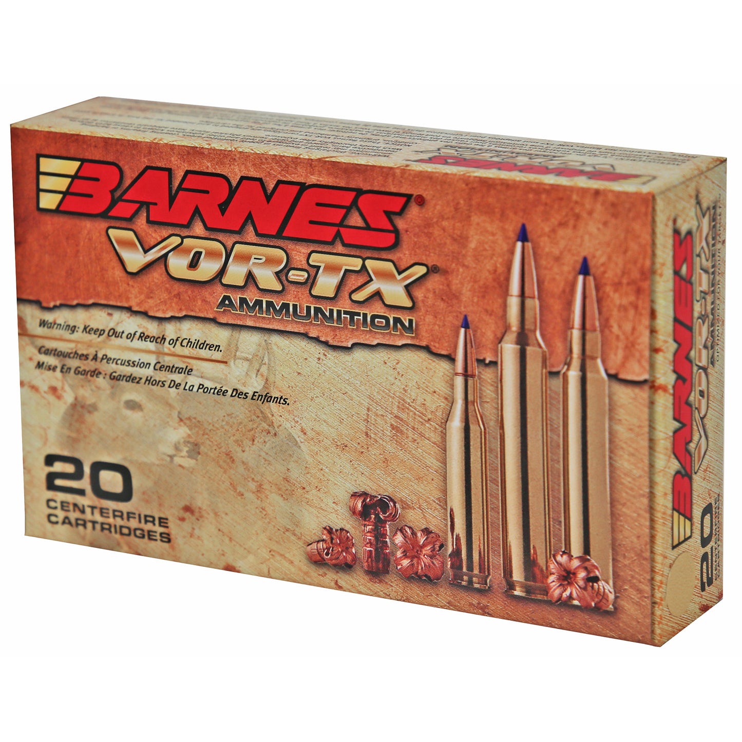 Barnes Vor-tx 450bm 250gr Tsx Fb(20 Round Box)