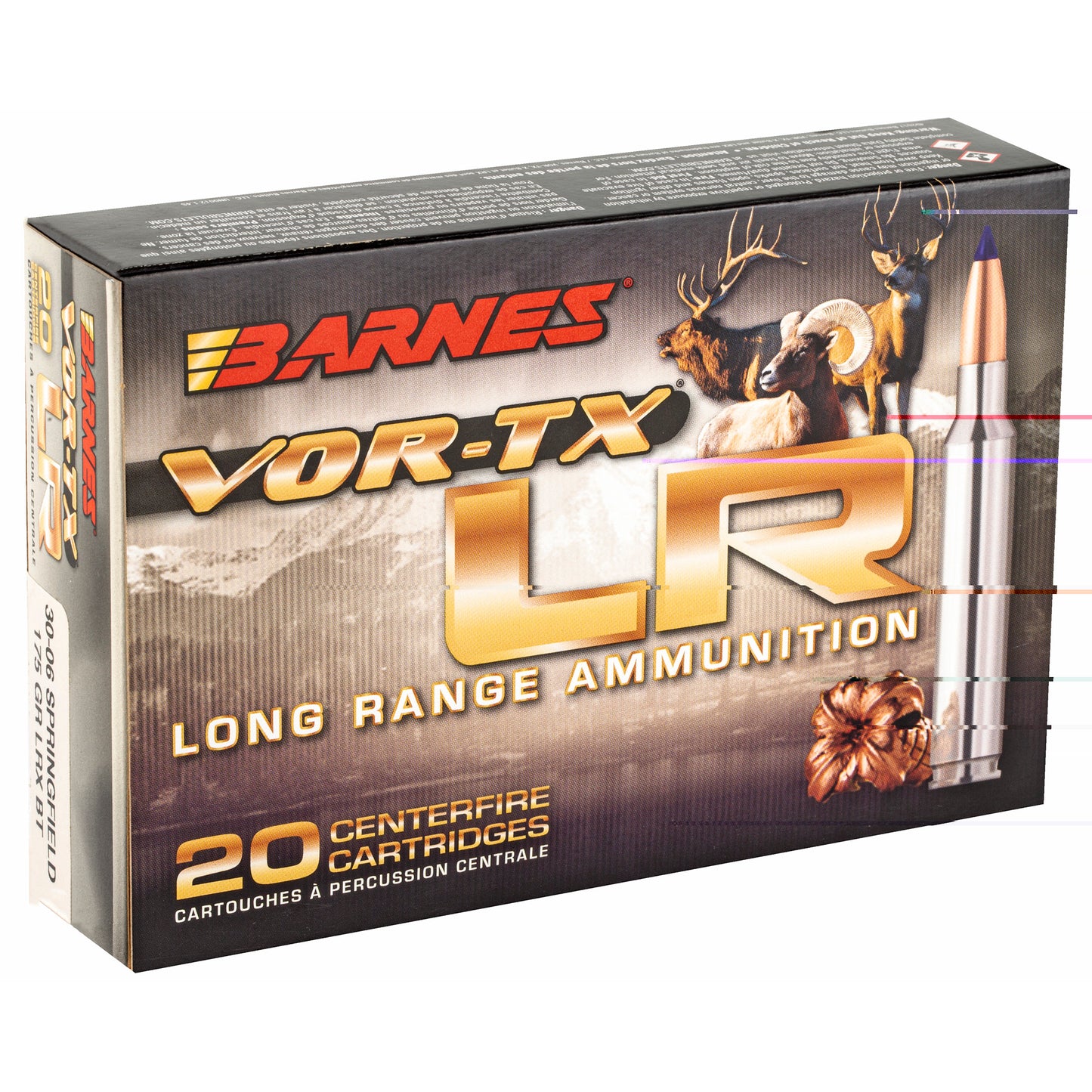 Barnes Vor-tx 30-06 Lr 175gr 20/200