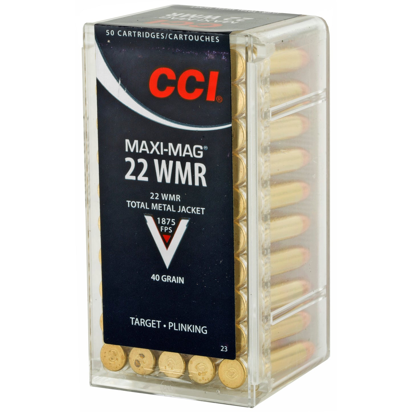 Cci Maxi-mag 22wmr 40Gr Tmj 50/2000