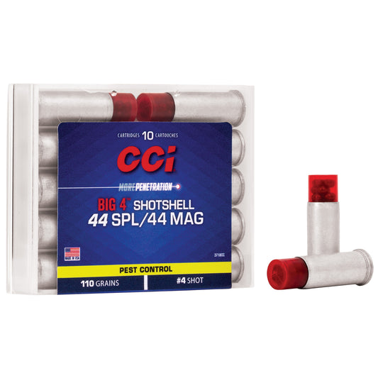 CCI 44spl/mag #4 Shotshell  (10 Round Box)