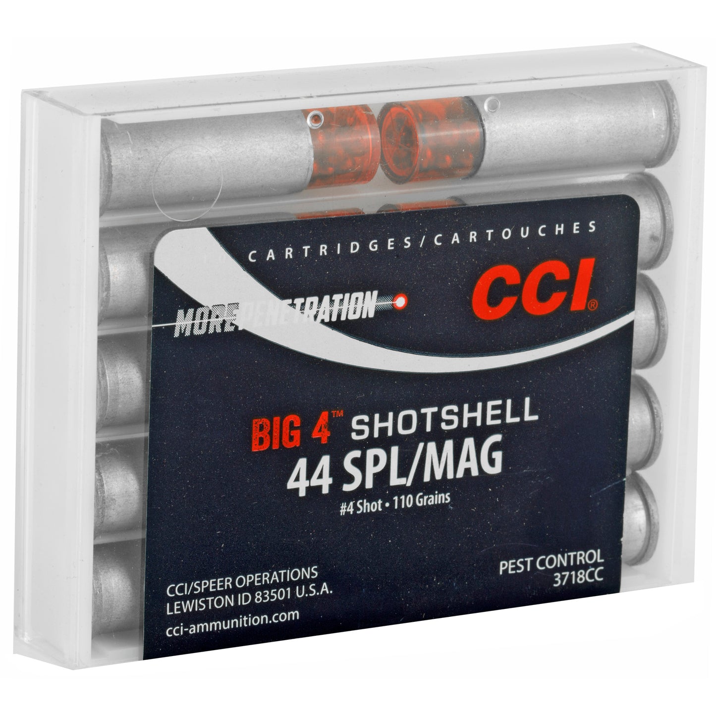 CCI 44spl/mag #4 Shotshell  (10 Round Box)