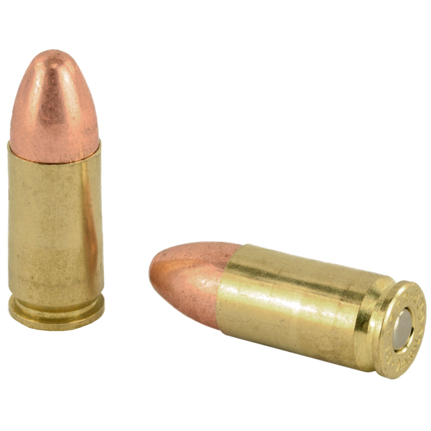 Blazer Ammunition, Blazer Brass, 9mm, 115 Grain, Full Metal Jacket, 50 Round Box