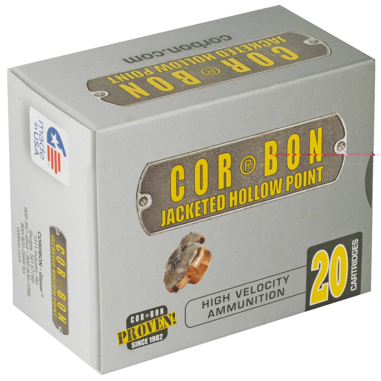 Corbon, 357 Mag, 140 Grain | JHP |  (20 Round Box)