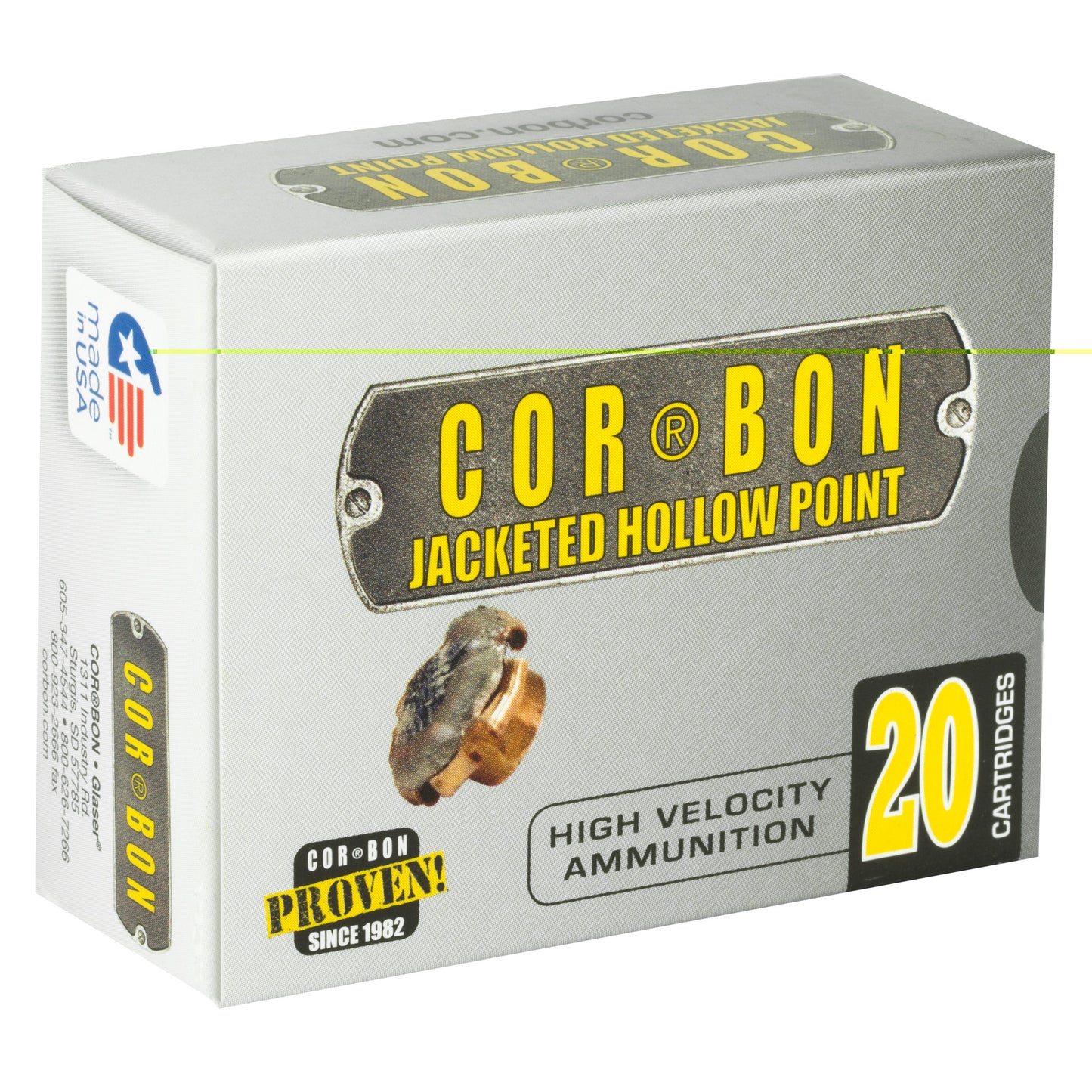 Corbon, 357 Sig, 115 Grain | JHP |  (20 Round Box)