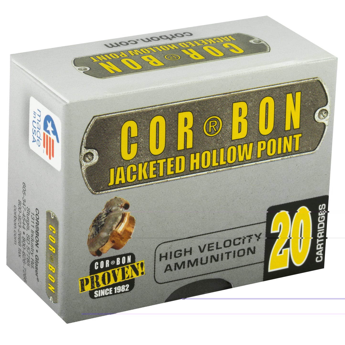 Corbon, 380 Acp, 90 Grain | JHP |  (20 Round Box)