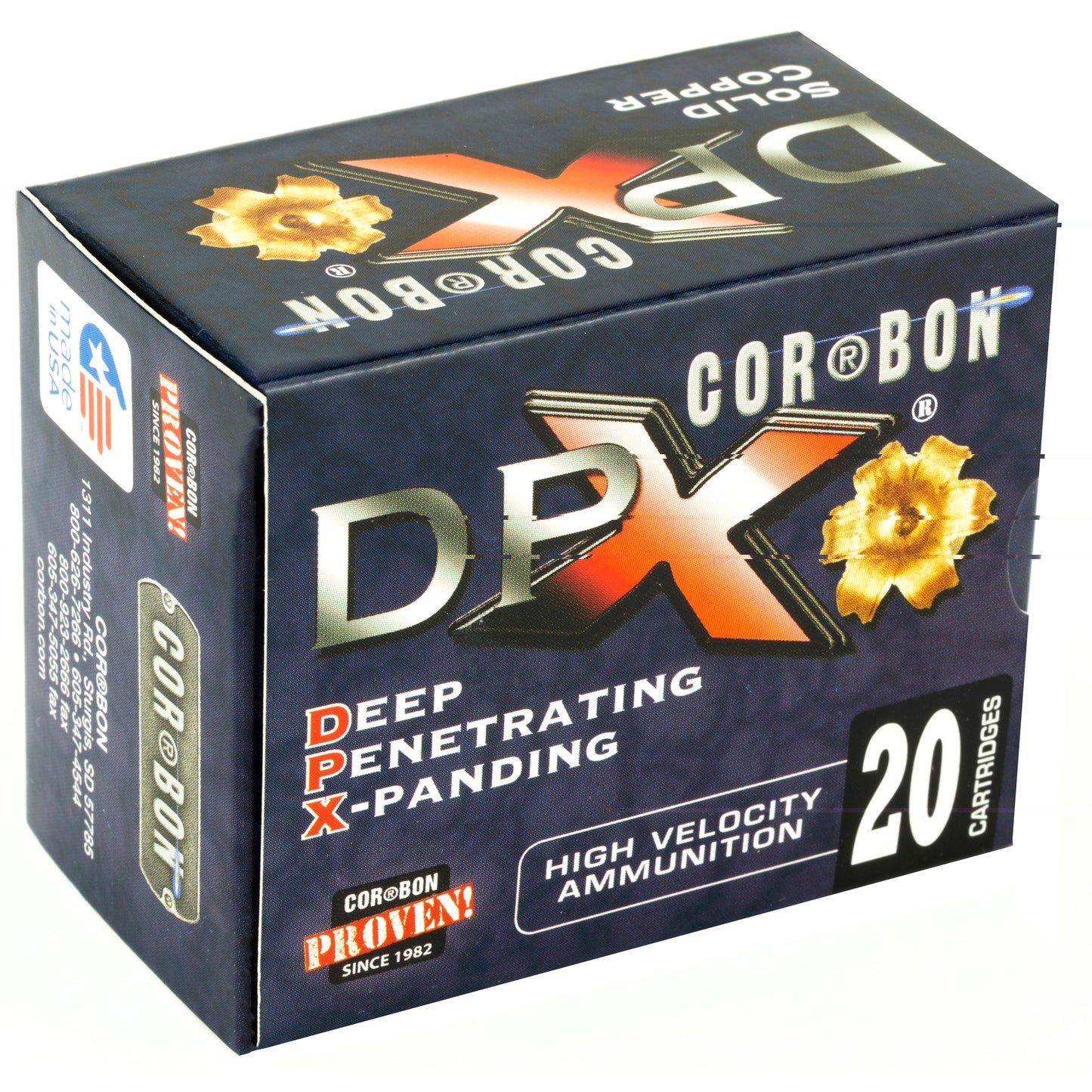 Corbon, DPX, 357 Mag, 125 Grain  (20 Round Box)