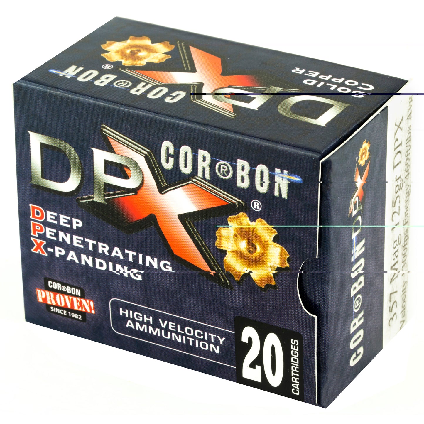 Corbon, DPX, 357 Mag, 125 Grain  (20 Round Box)