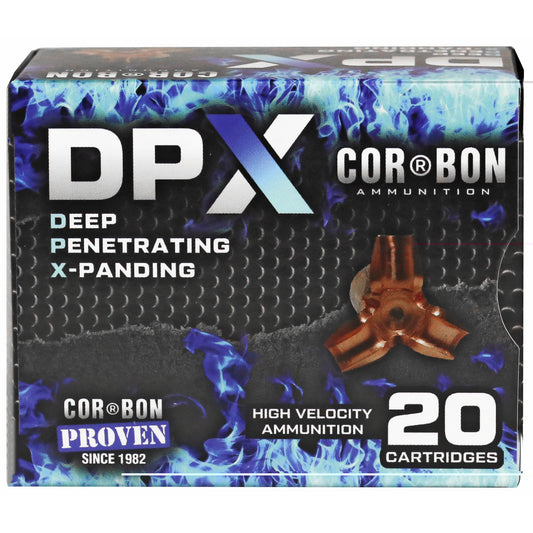 Corbon Ammo, Deep Penetrating X Bullet, 45LC, +P, 225 Grain, Barnes X  (20 Round Box)