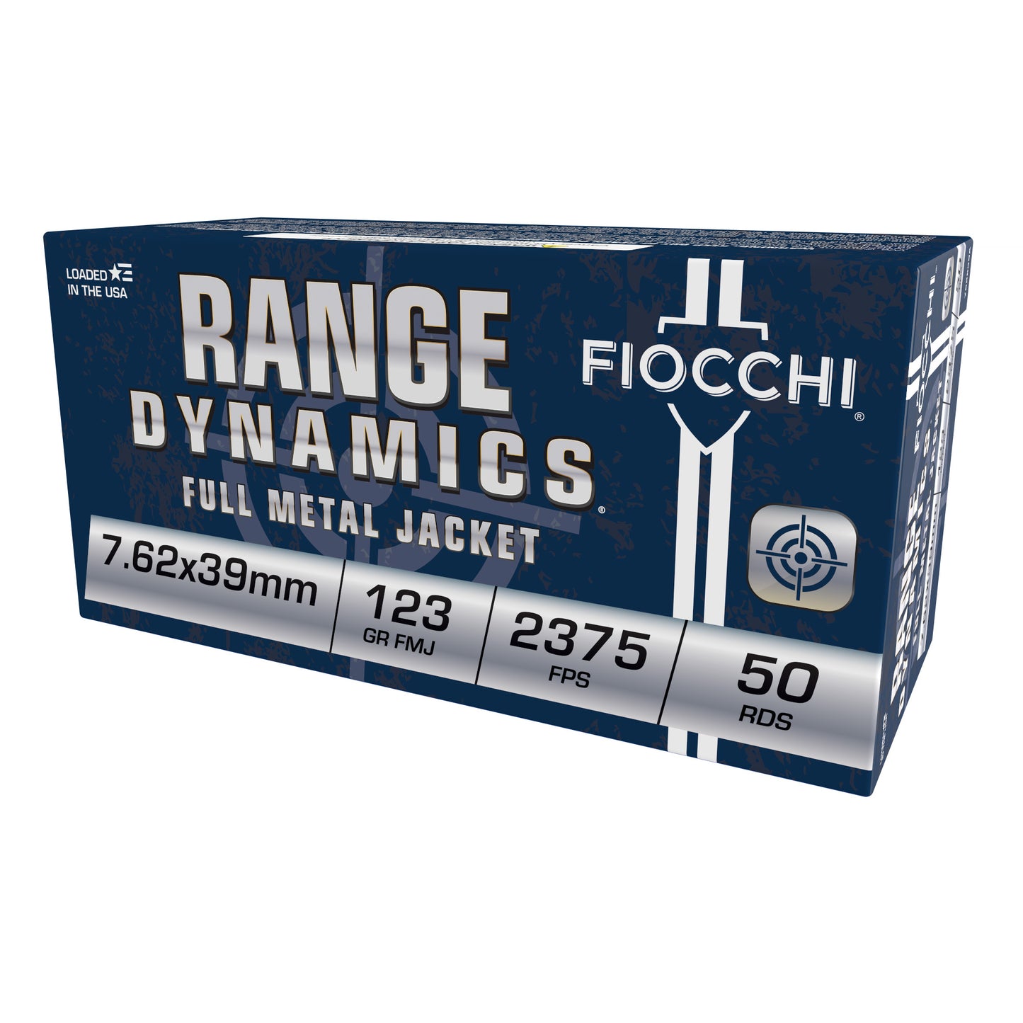 Fiocchi 7.62x39 Full Metal Jacket 123Gr (50 Round Box)