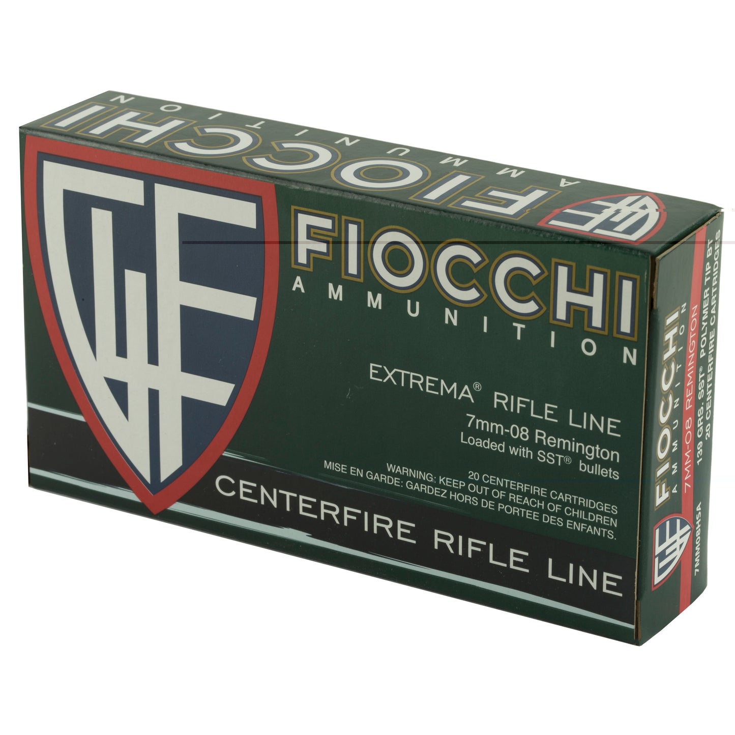 Fiocchi 7mm-08rem 139gr Sst 20/200