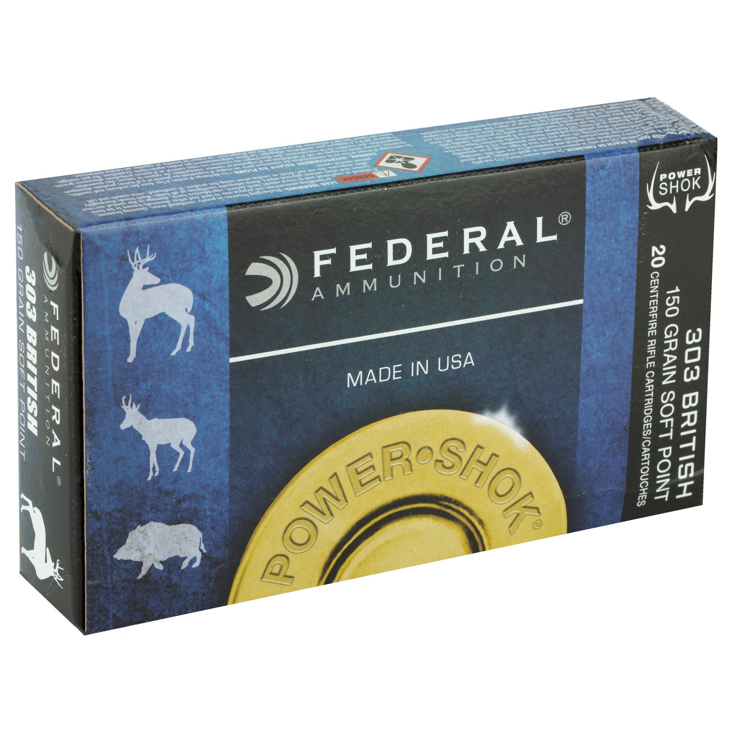 Fed Pwrshk 303brit 150gr Sp 20/200