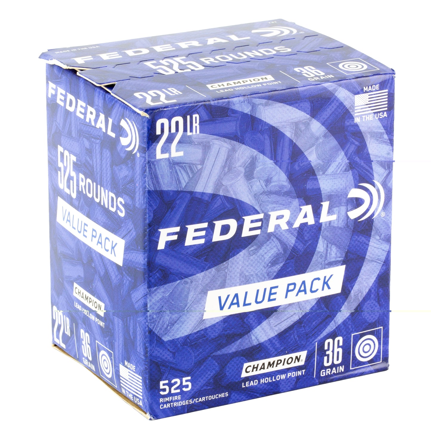 Fed 22lr 36gr Lead Hp 525 Ct