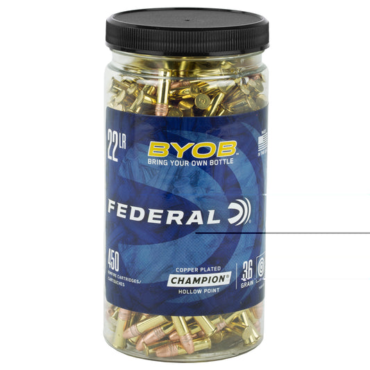 Fed 22lr 36gr Cphp Byob Bkt 8x 450ct