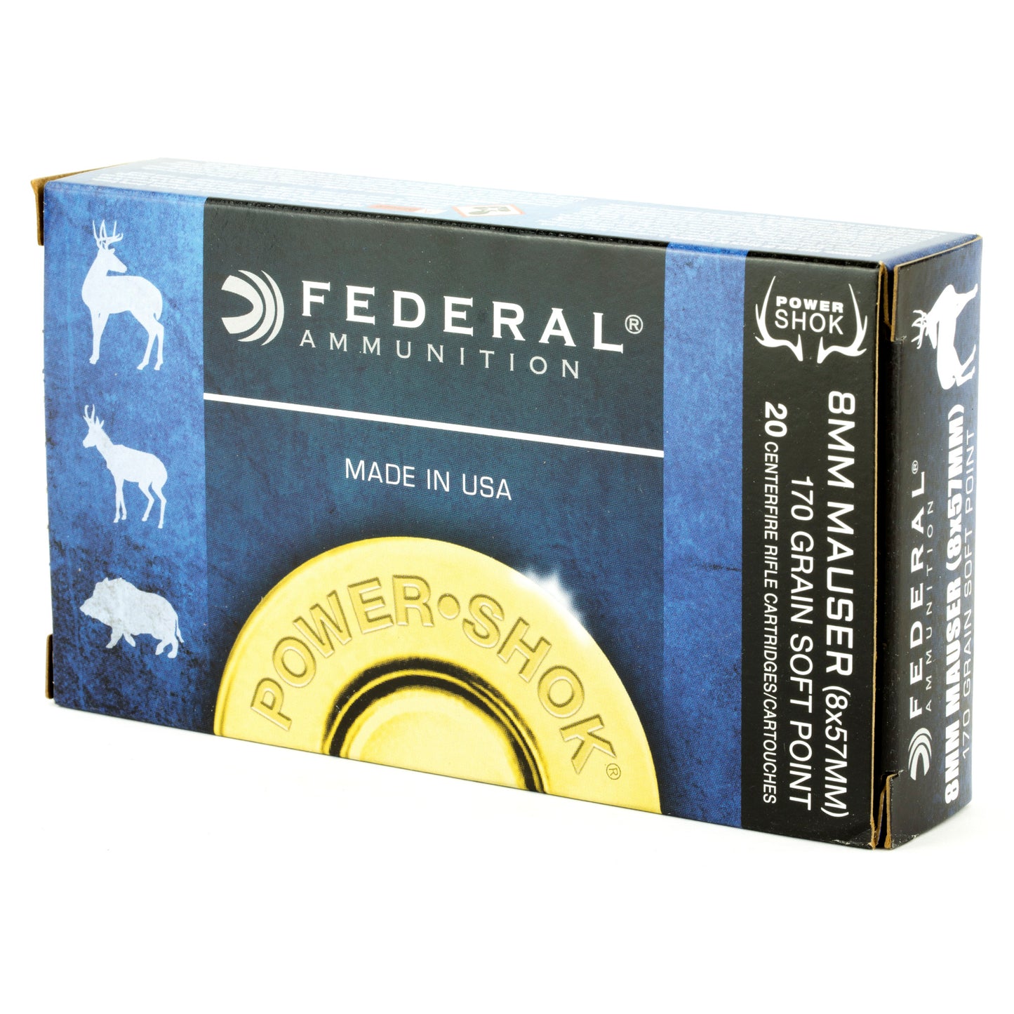 Fed Pwrshk 8mm Mau 170gr Sp 20/200