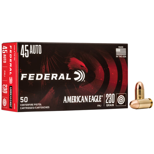 Federal American Eagle  Eagle 45acp 230gr | FMJ |  (50 Round Box)