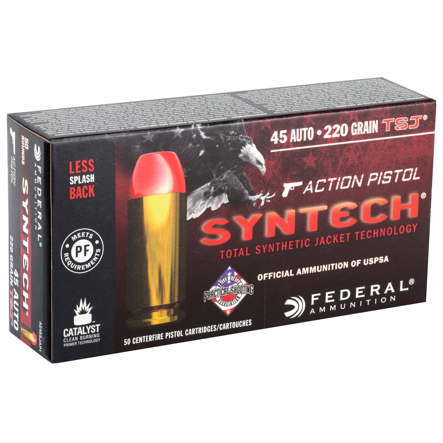 Fed Syntech 45acp 220gr Tsj 50/500