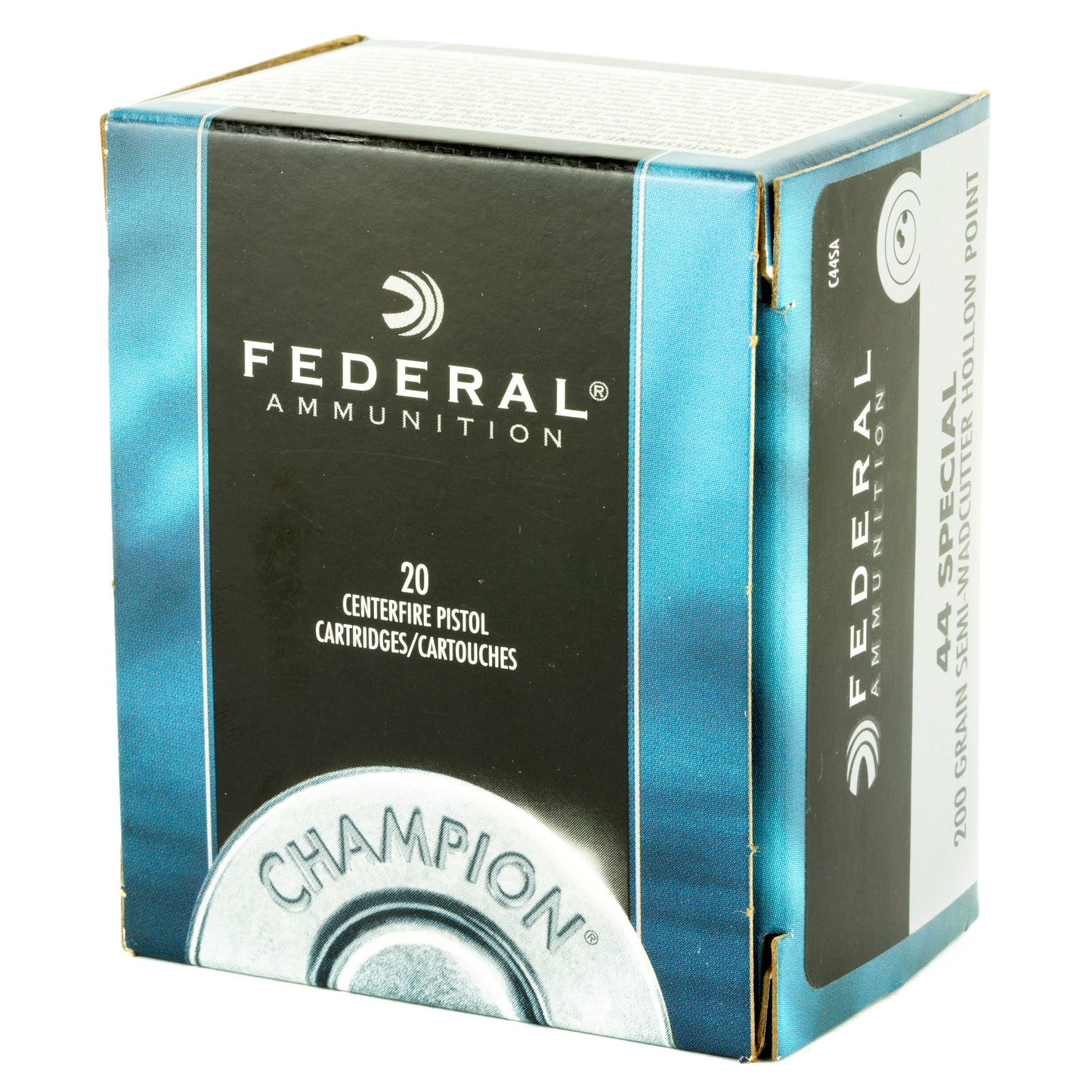 Federal Champ, 44 Spl, 200 Grain  | SWCHP |  (20 Round Box)