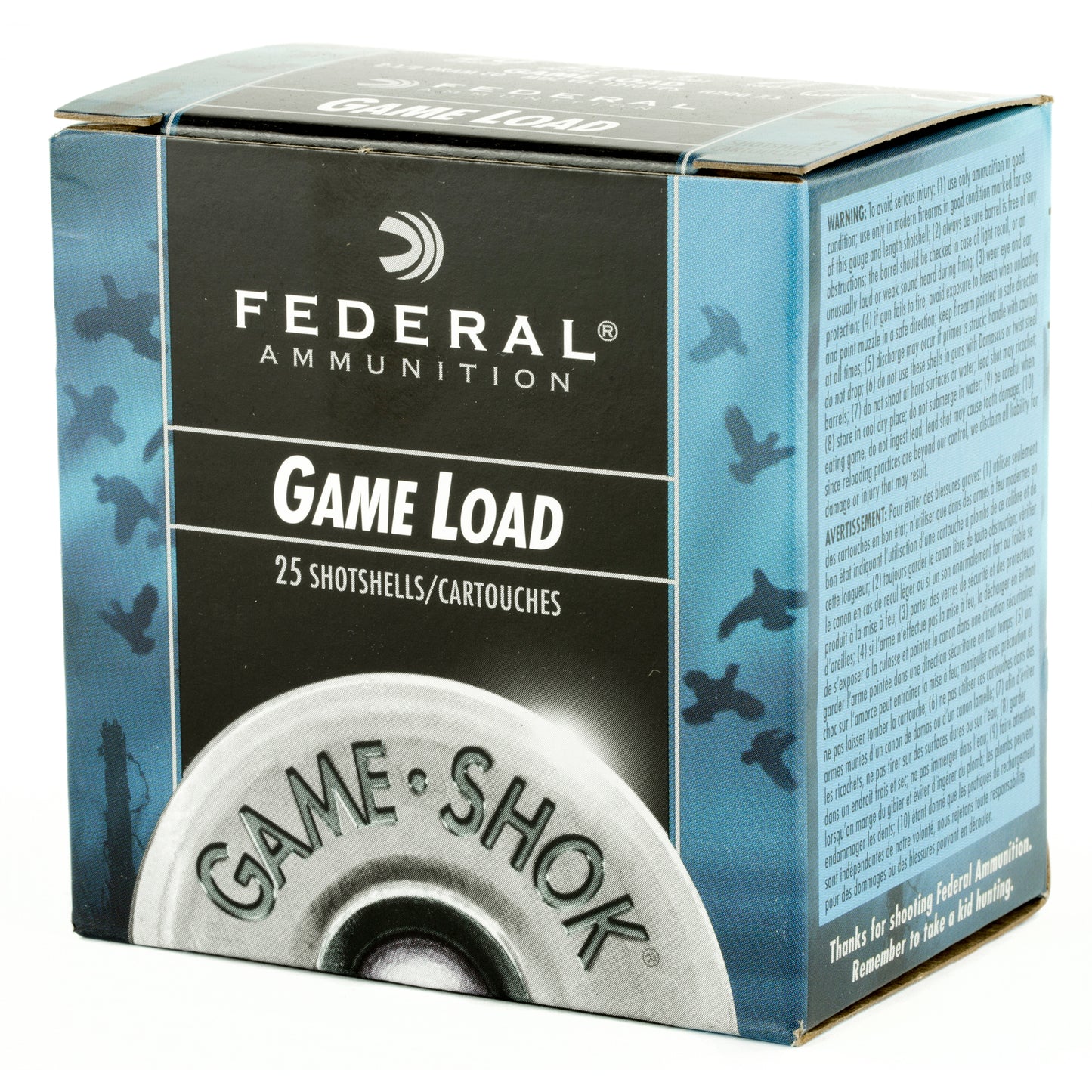 Fed Game Load 20ga 2 3/4" #7.5 25/